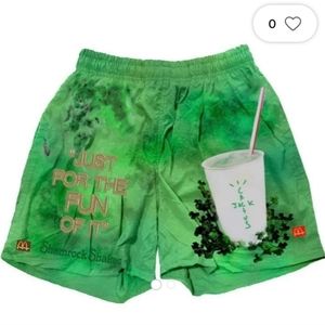 COPY - Travis scott cactus shamrock shakes short